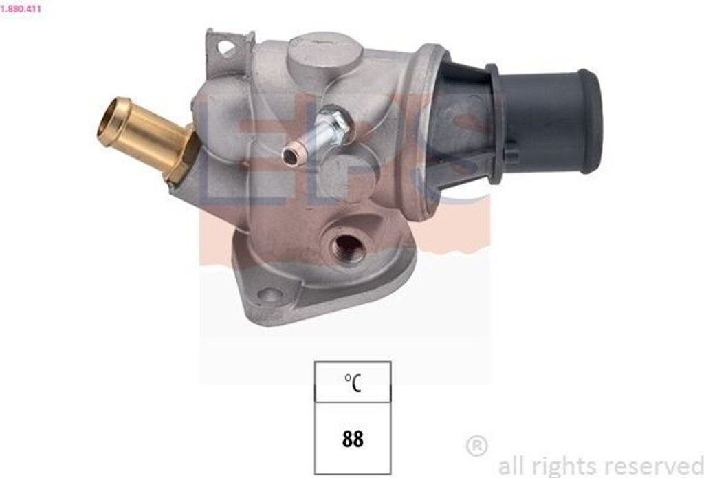 EPS Thermostat Kühlmittel 88°C für ALFA ROMEO 147 (937)