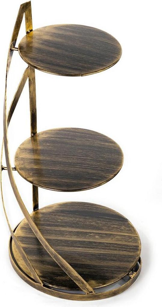 HowHomely | Etagere - Kuchenständer - aus Metall - 3-stufig Produktbild 