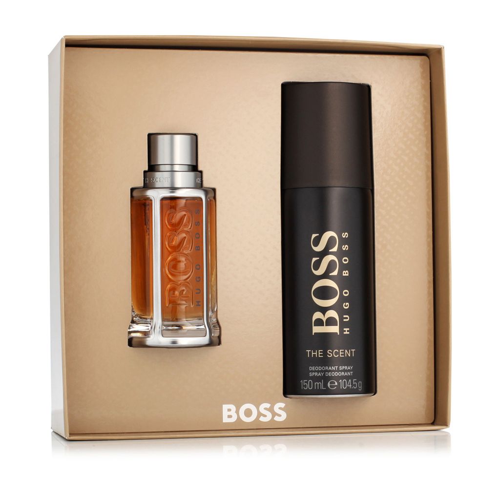 Hugo Boss The Scent Giftset Edt Spray 50ml/Deo Spray 150ml 200 ml