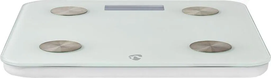 Balance Impédancemètre WLAN Nedis 8 Mémoires Verre Blanc iOS Android - 6