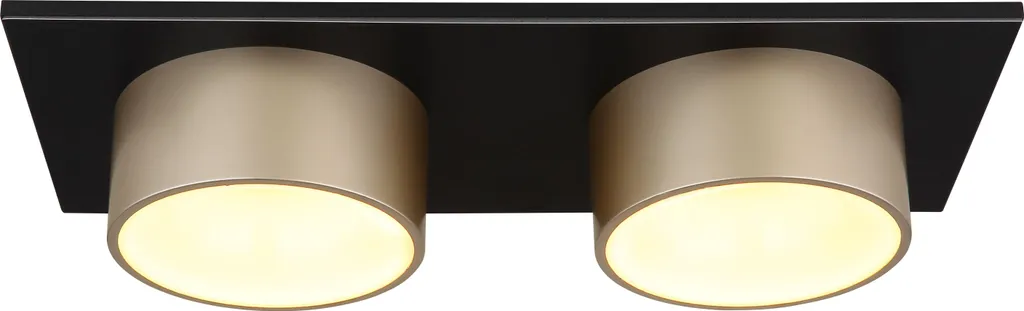 Plafonnier LED Design Métal 46cm : Solution Éclairage Anthracite Élégant - 4
