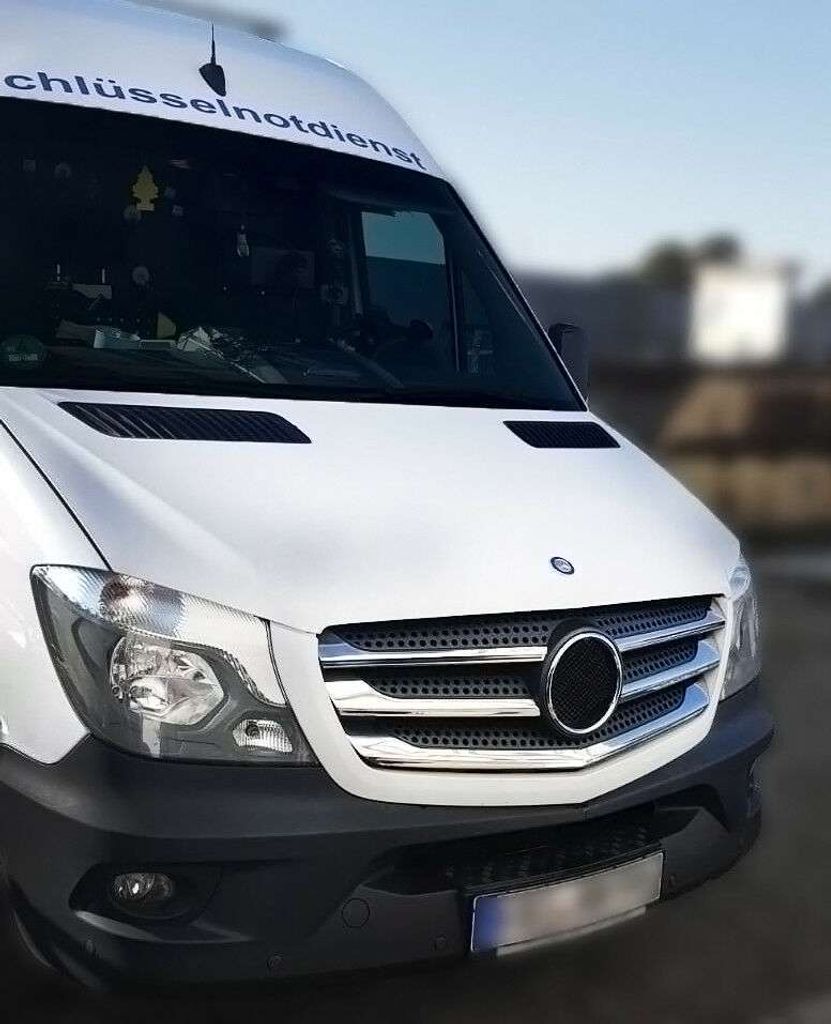Edelstahl Kühlergrill Leisten chrom für MERCEDES SRINTER W906 FACELIFT 2013-2018