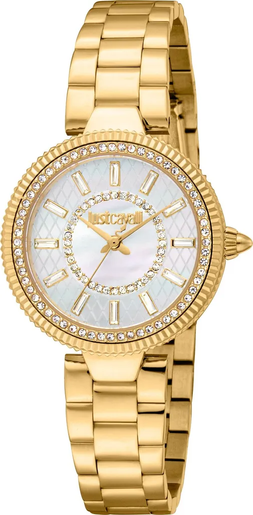 Just Cavalli Montre Femme JC1L308M0045 avec Finition Acier et Cadran Logo