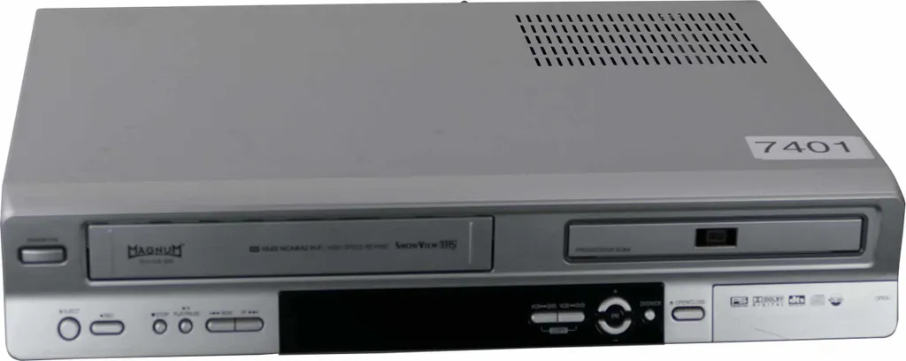 Sauvegardez vos VHS sur DVD avec le Combiné Magnum DVD-VCR3600 Fiable