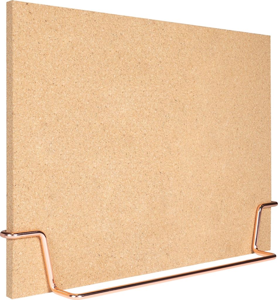 QUVIO Memoboard / Pinnwand / Plantafel / Memoboard / Korktafel / Klemmbrett - Rose