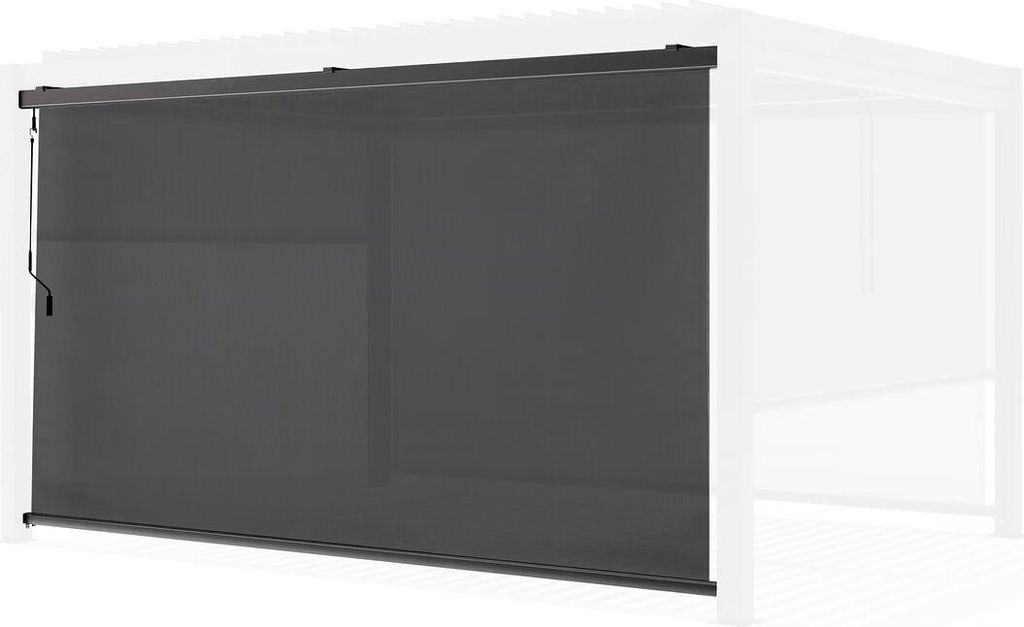 Store für Pergola - 277 x 204 cm - Anthrazitgrau Produktbild 
