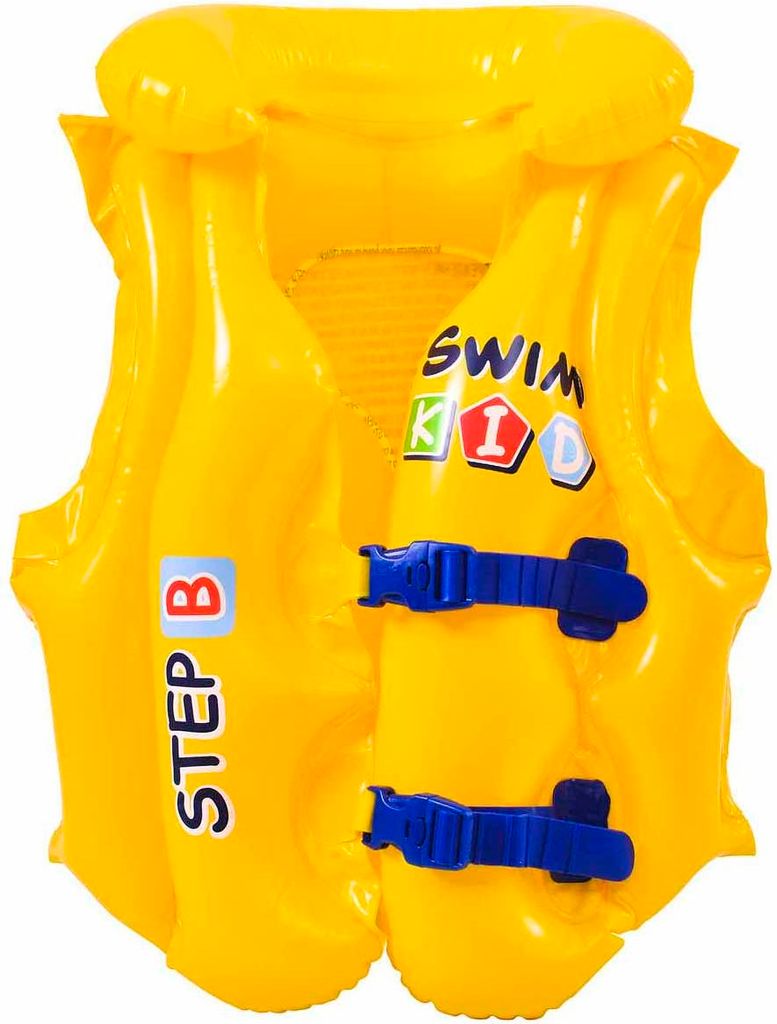 Aufblasbare Schwimmweste für Kinder 46 x 42 cm Produktbild 