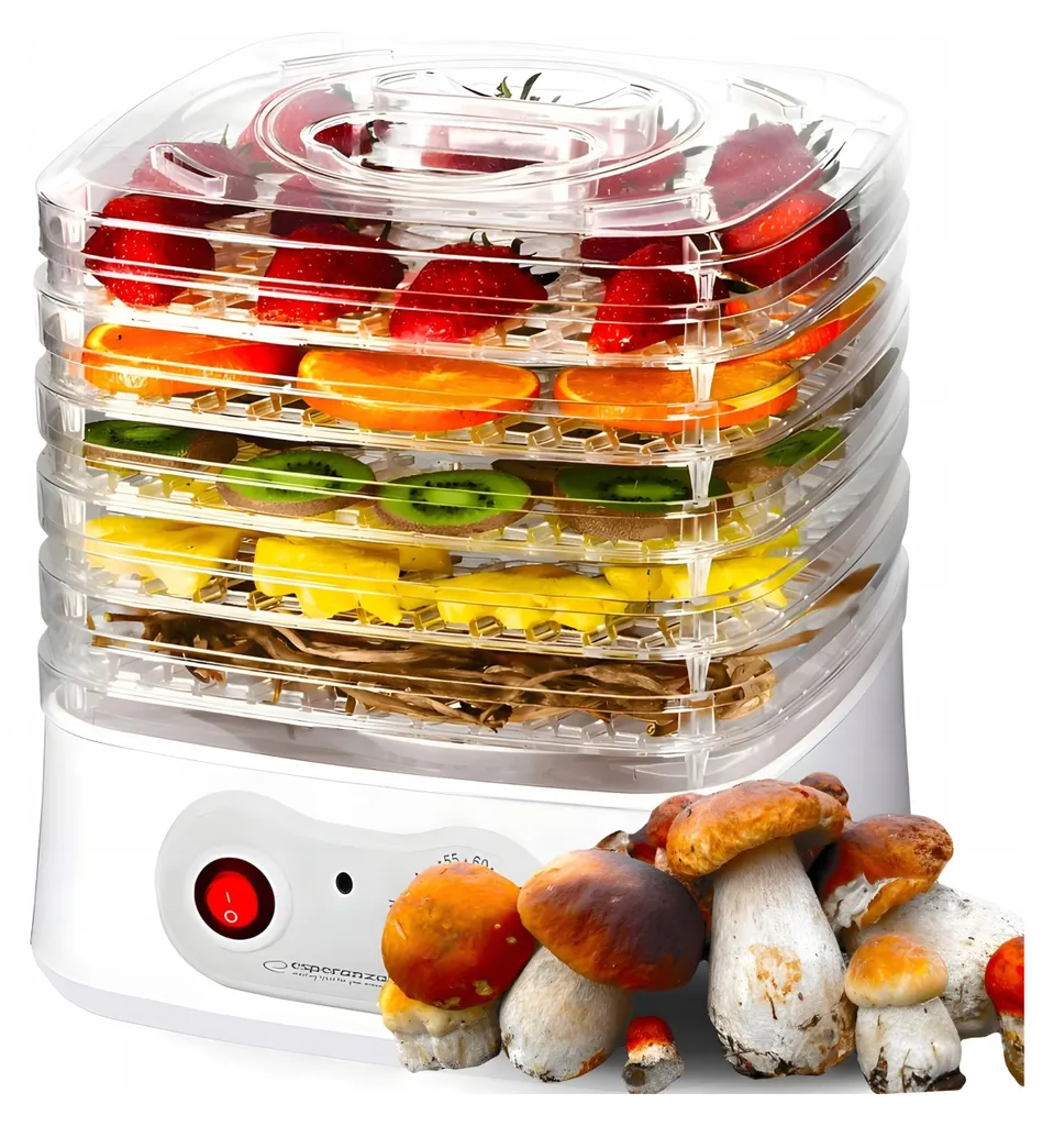 Esperanza EKD004 Essiccatore Funghi e Frutta: Offerta Piccoli Elettrodomestici - 5