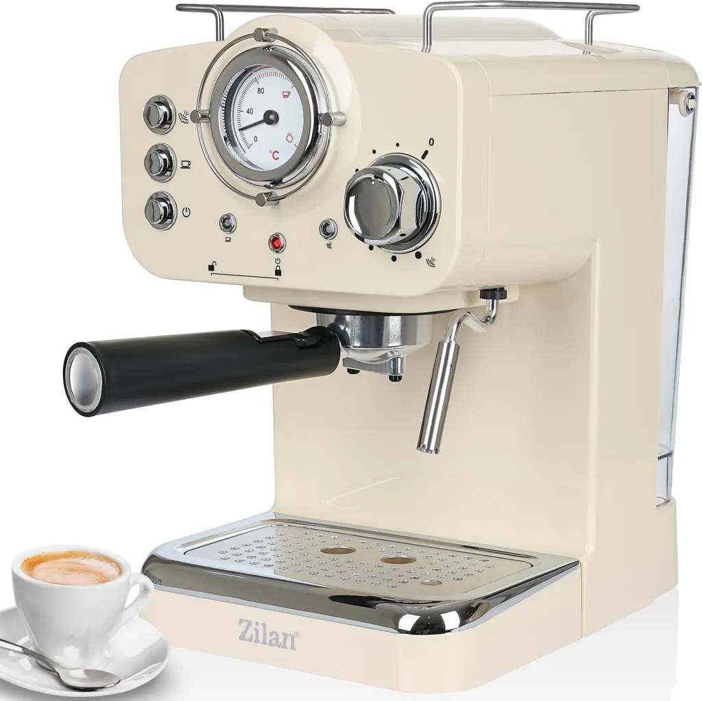 Machine à espresso Zilan 15 bars : finis les cafés insipides à la maison