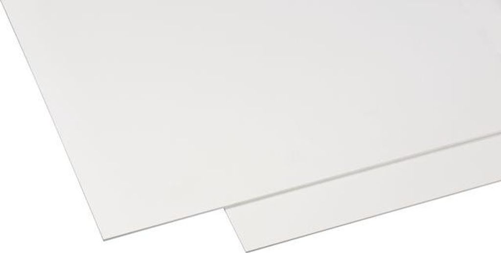 Gutta Hartschaumplatte 50 x 50 cm, 3 mm, weiß Produktbild 