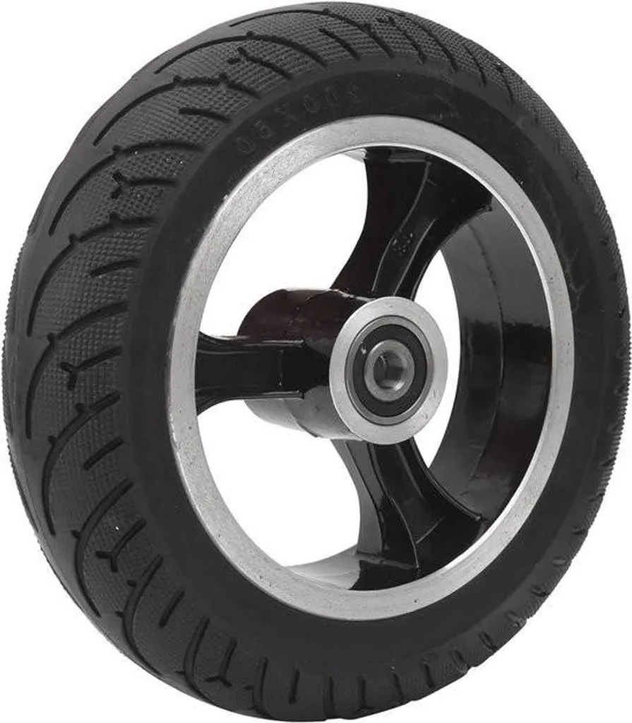Pneus pleins 200 x 50 mm pour trottinette électrique 8 pouces increvables
