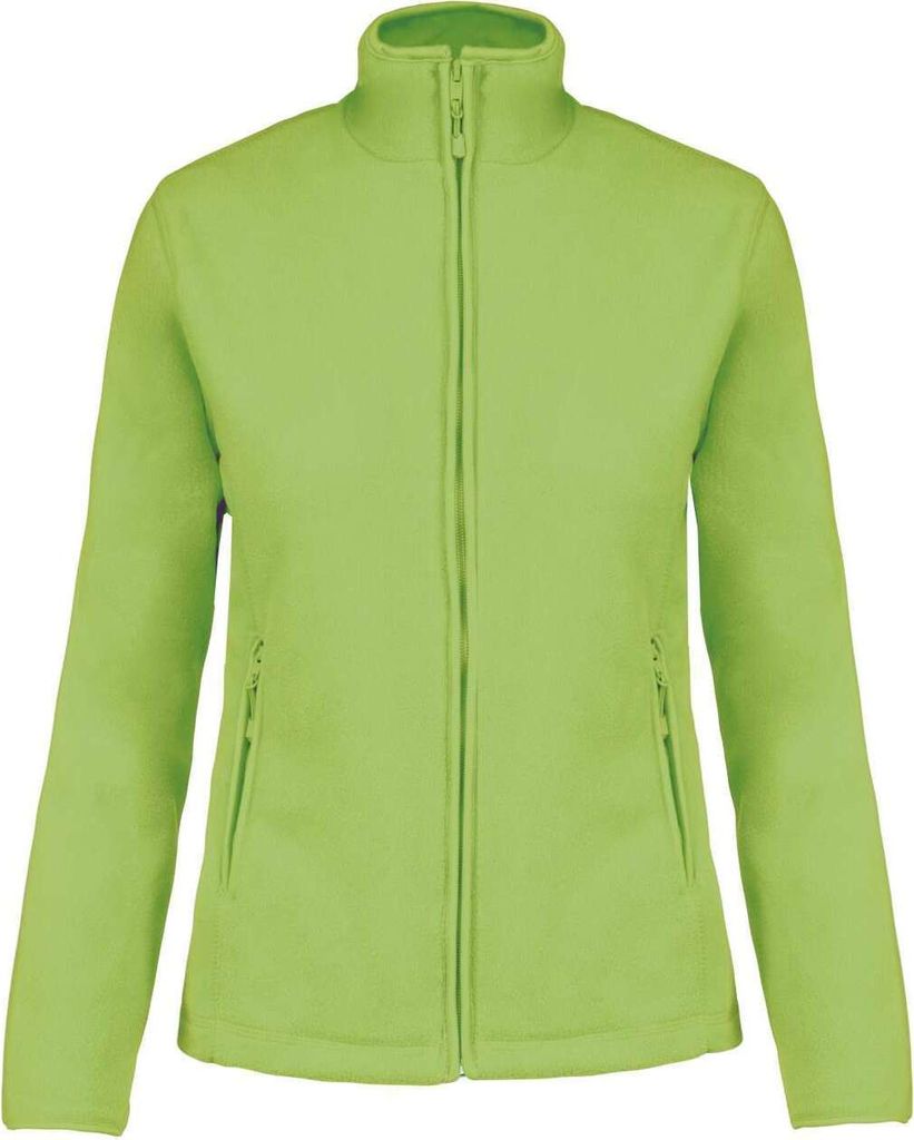 Kariban Damen Fleece Jacke Micro Fleecejacke Windjacke Produktbild 