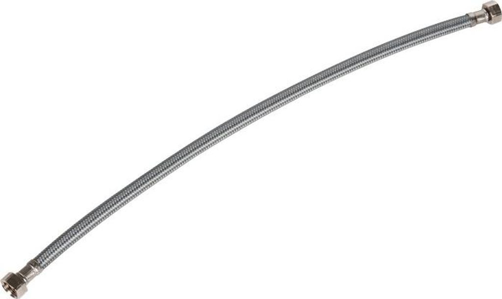 Edelstahl Flexschlauch Panzerschlauch 80cm IG 1/2" x IG 1/2"