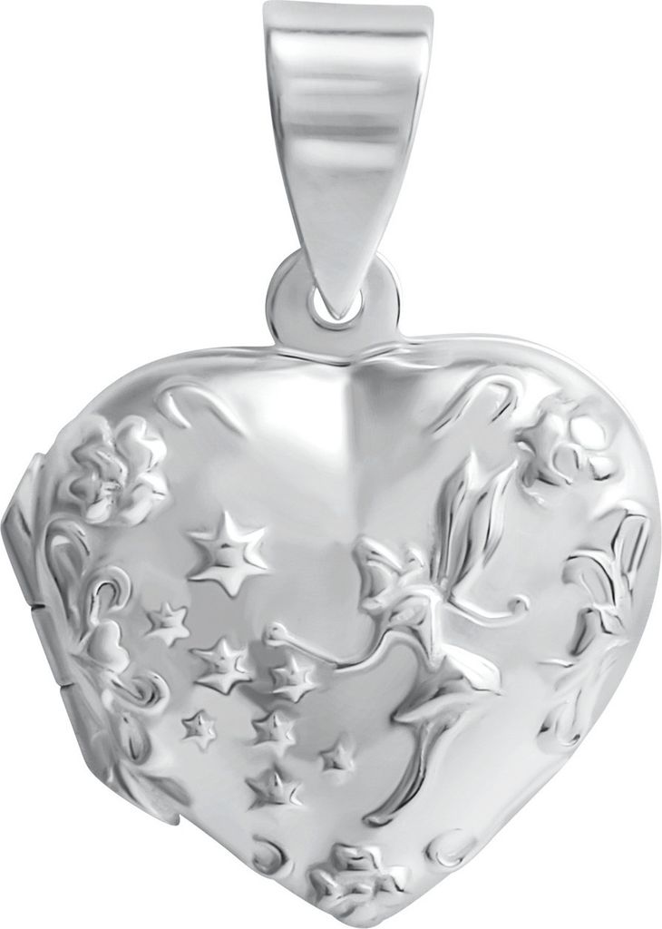 V Anhänger 925/- Sterling Silber 2,4cm weiß 271240121