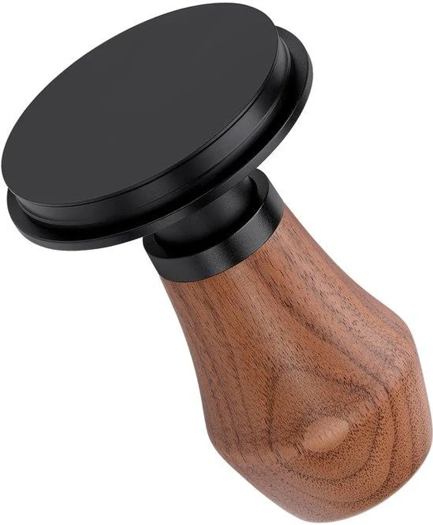 Tasseur à café 58mm V4.1 en inox avec base plate titane haute précision