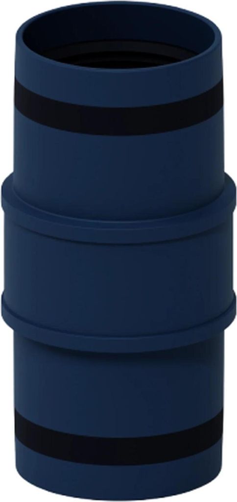 POLOPLAST POLO-KAL XS, Doppelmuffe, DN 40, 1 Stk. Produktbild 