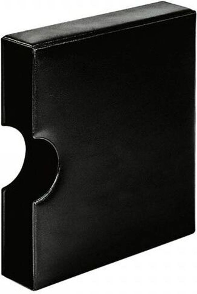 Lindner 810K-S Kassette mit Griffmulde, schwarz (für karat-Ringbinder)