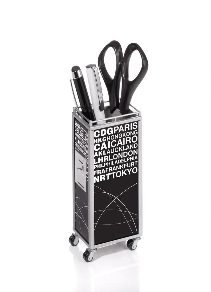 Fini le Bureau en Désordre avec le Pot à Crayons MINI TROLLEY Compact