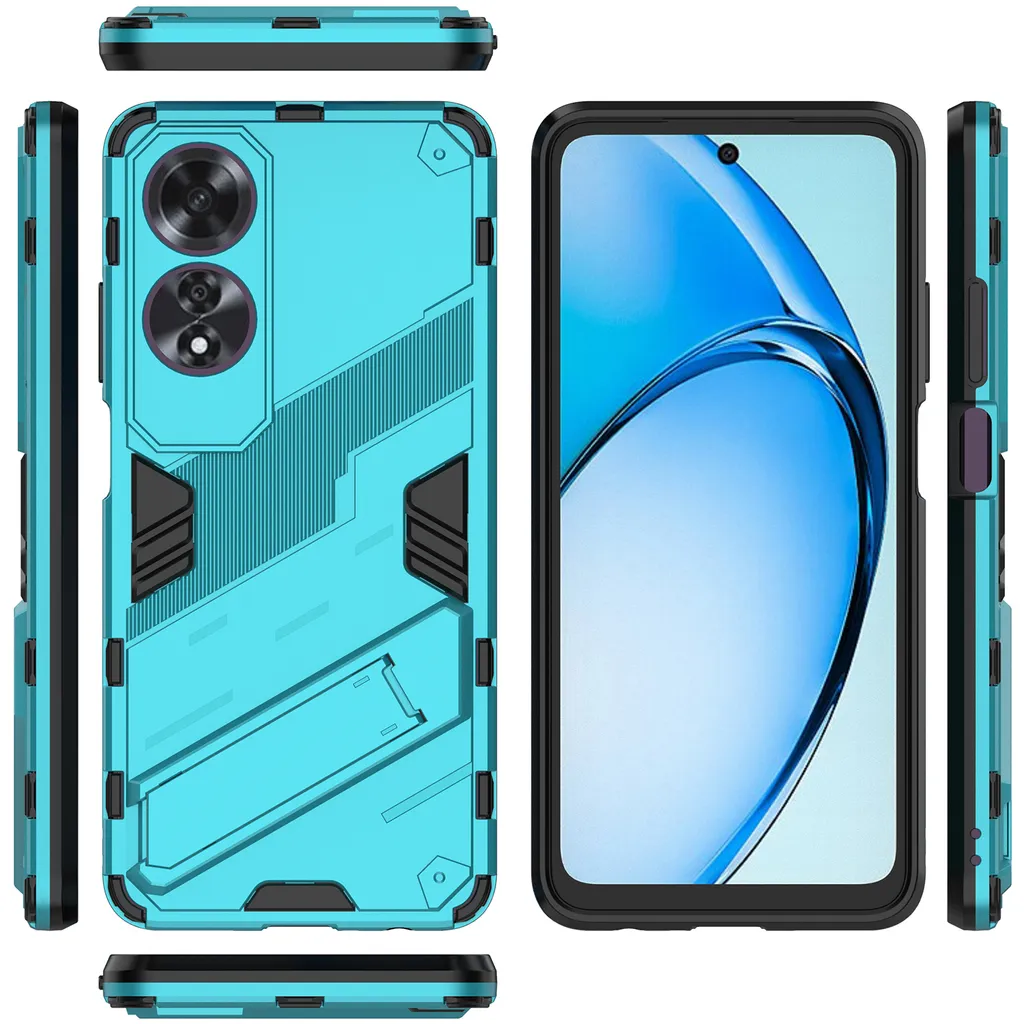 COMAKU Cover per Oppo A60 4G, Ultrasottile PU + TPU