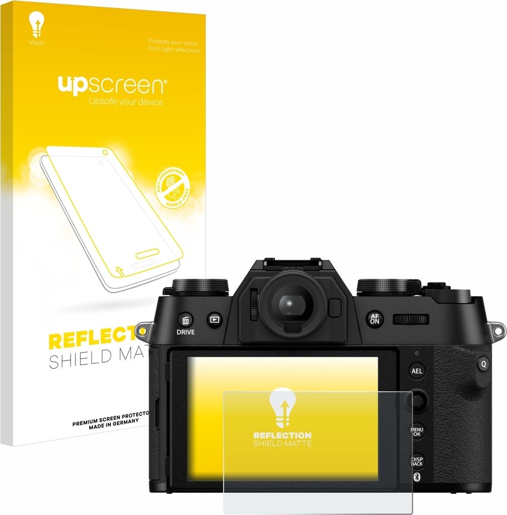 upscreen Schutzfolie für Fujifilm X-T50 Displayschutz Displayschutzfolie Folie Matt Entspiegelungsfolie
