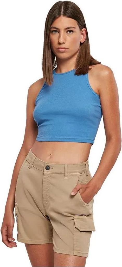 Urban Classics Top ärmelloses T-shirt Beige L Damen Beige L