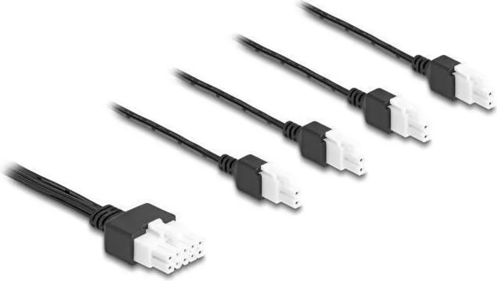 Répartiteur d'alimentation Mini-Fit 10 Pin vers 4 Prises DC Jack - 2