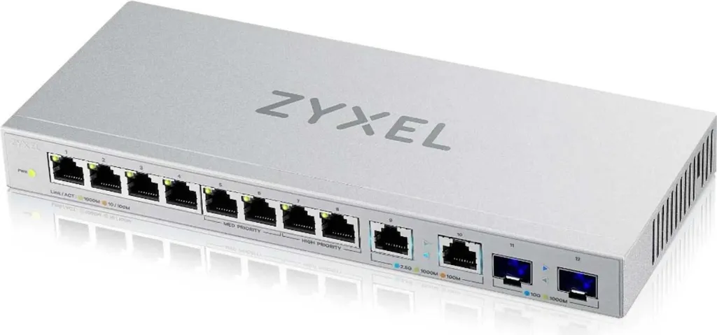 Zyxel XGS1010-12 Switch Non Administrable 10 Ports Multi-Gigabit SFP+