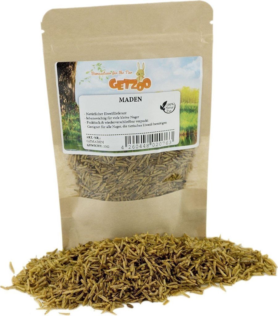 Getzoo Maden 25g Produktbild 