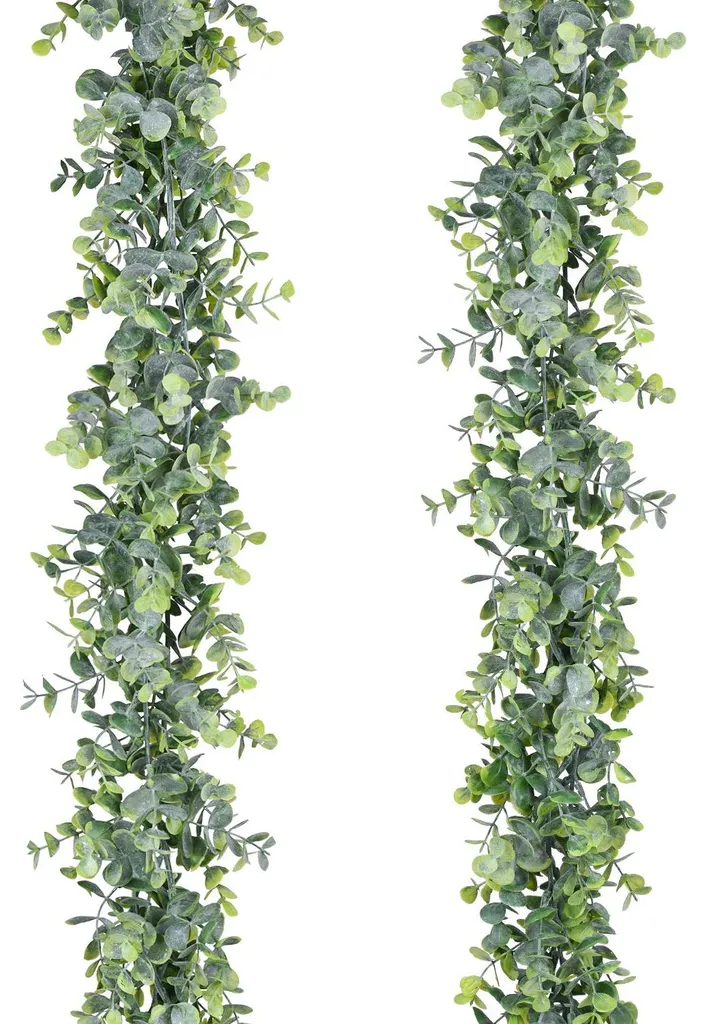 Plante Artificielle Tombante Eucalyptus 1,8m, Effet Réel Décor Table