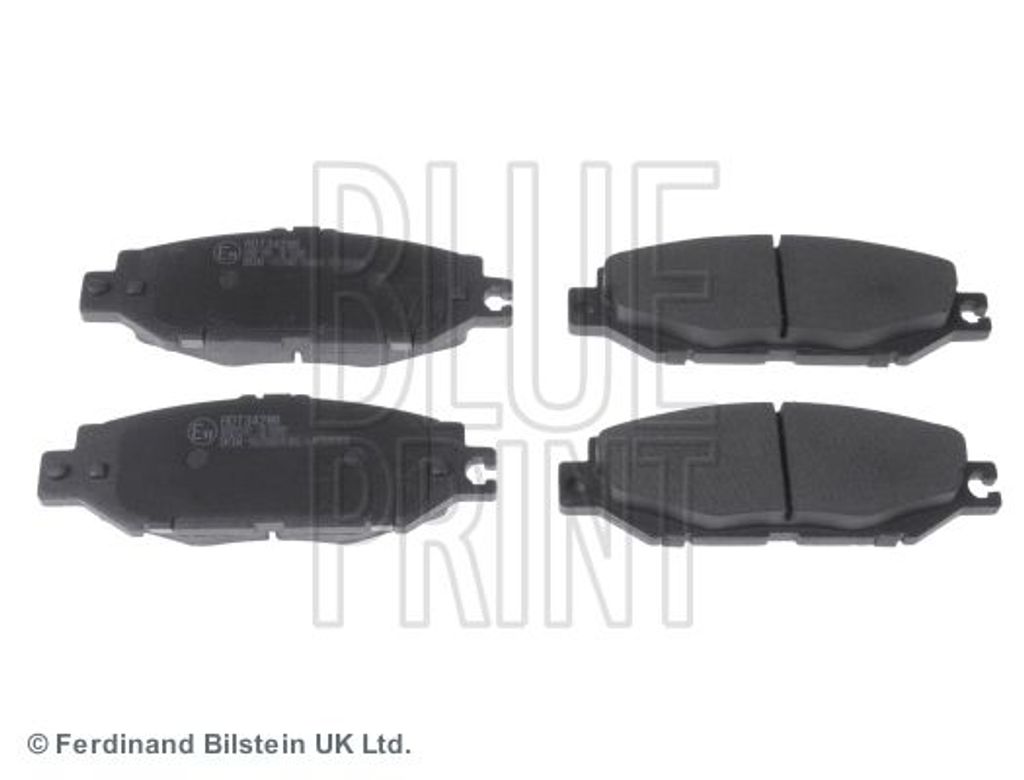 BLUE PRINT Bremsbeläge Satz Hinten für TOYOTA Century II (G5) ADT34286