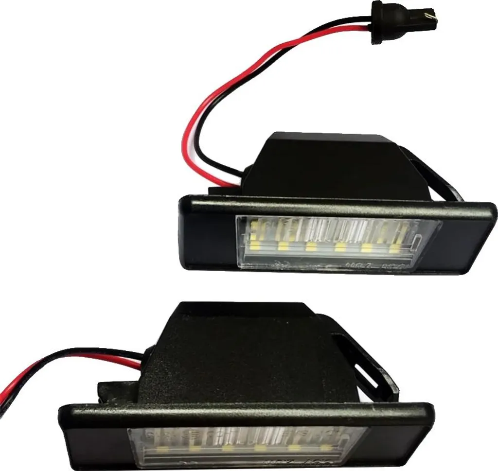 Module LED plaque d'immatriculation pour remplacement ampoule d'origine