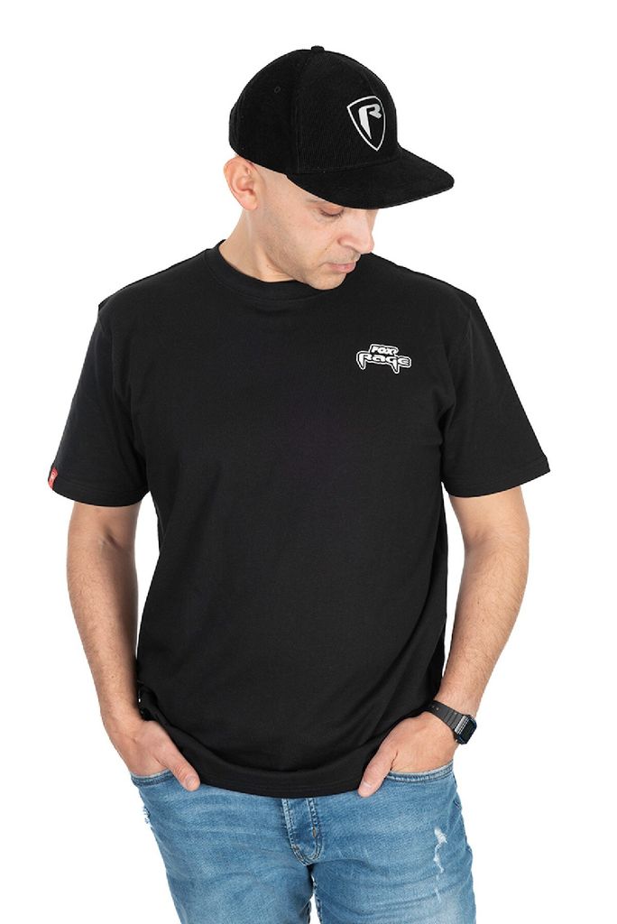 Fox Rage Ragewear T-Shirt mit Logo Herren Schwarz L