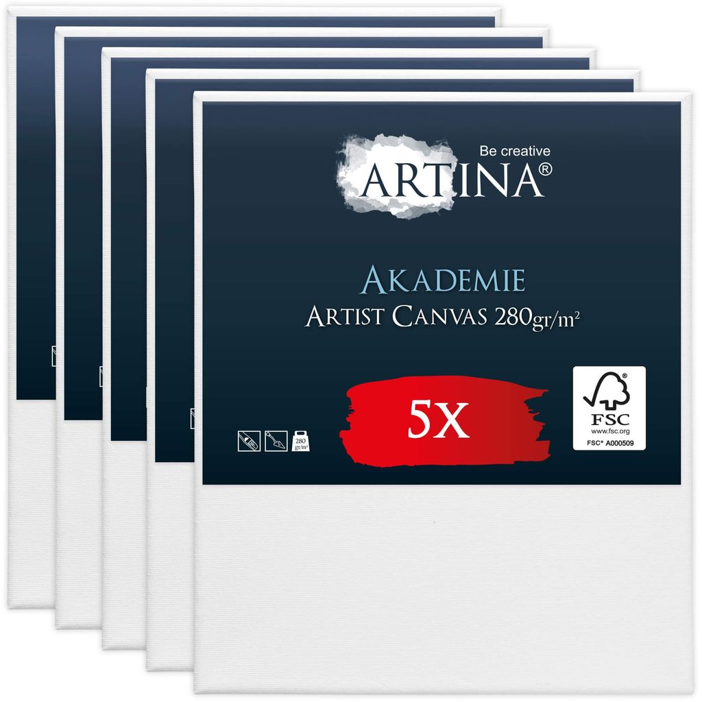 Artina Keilframe canvasdoeken, Academie-kwaliteit, 50x60 Productafbeelding 