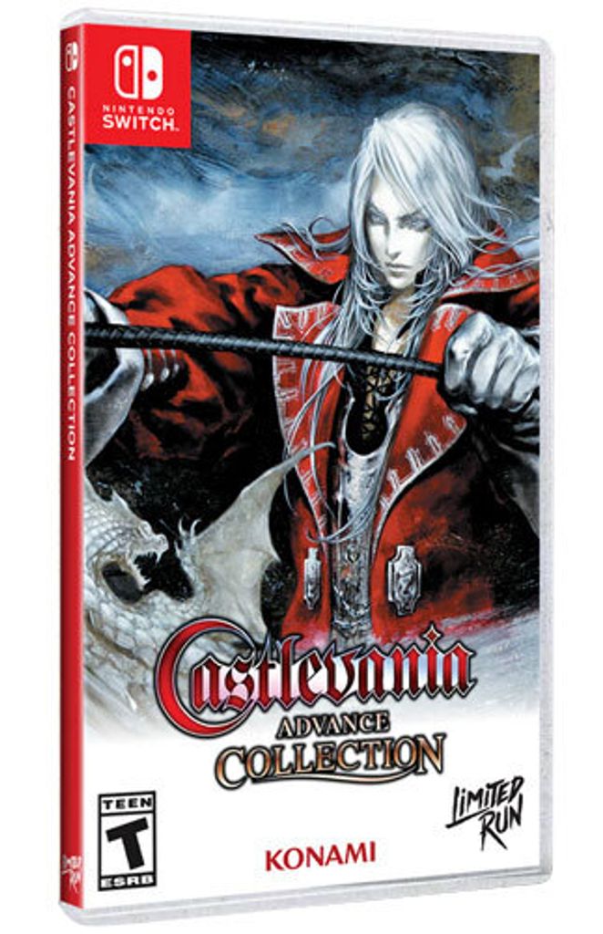 Castlevania Advance Coll. Spiel für Nintendo Switch US Harmony Cov Limited Run Harmony of Dissonance Cover