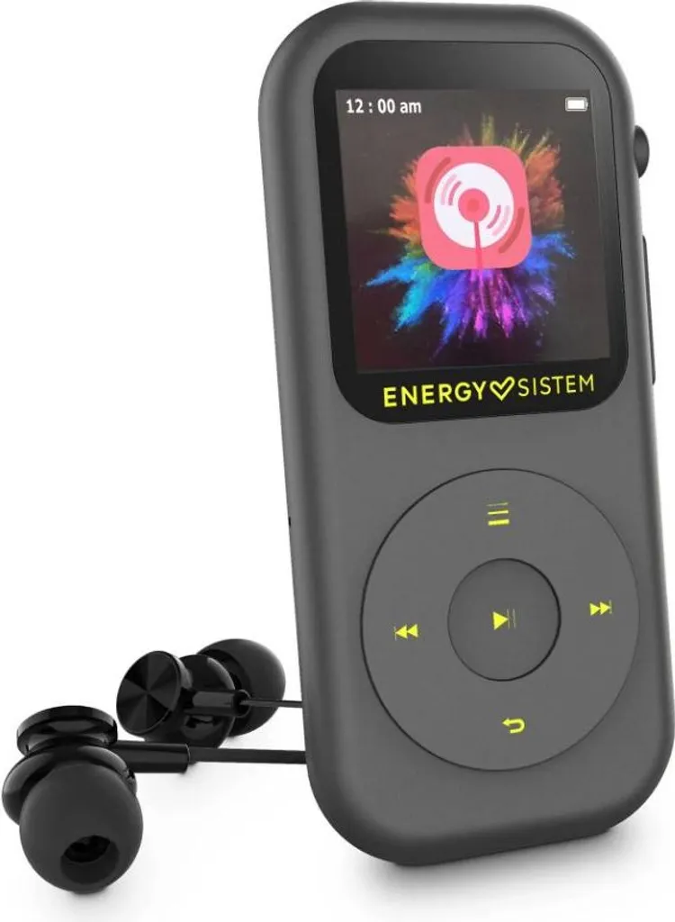 Lecteur MP4 de Poche Bluetooth 16 Go Energy Sistem avec Écran Couleur