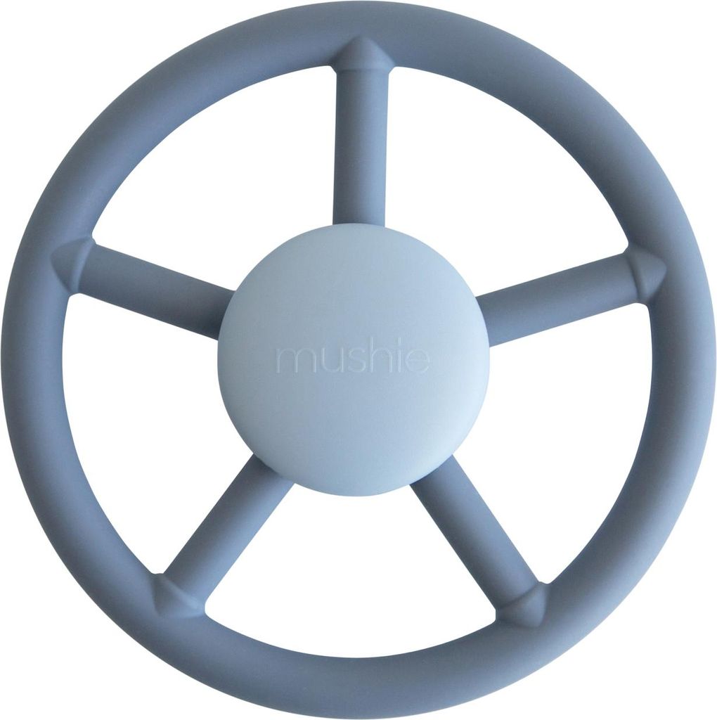 Mushie Saugnapf-Spinnerspielzeug – Wheel | Wasserspielzeug Produktbild 