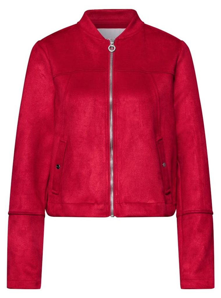 Bomberjacke STREET ONE 212993 short velours jkt für Damen