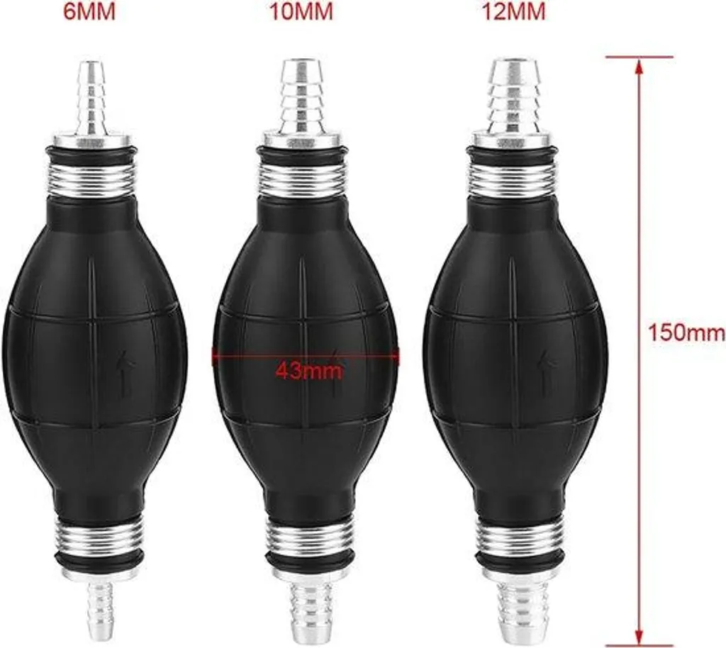 Pompe de transfert 10 mm pour résoudre les problèmes de prise d'air