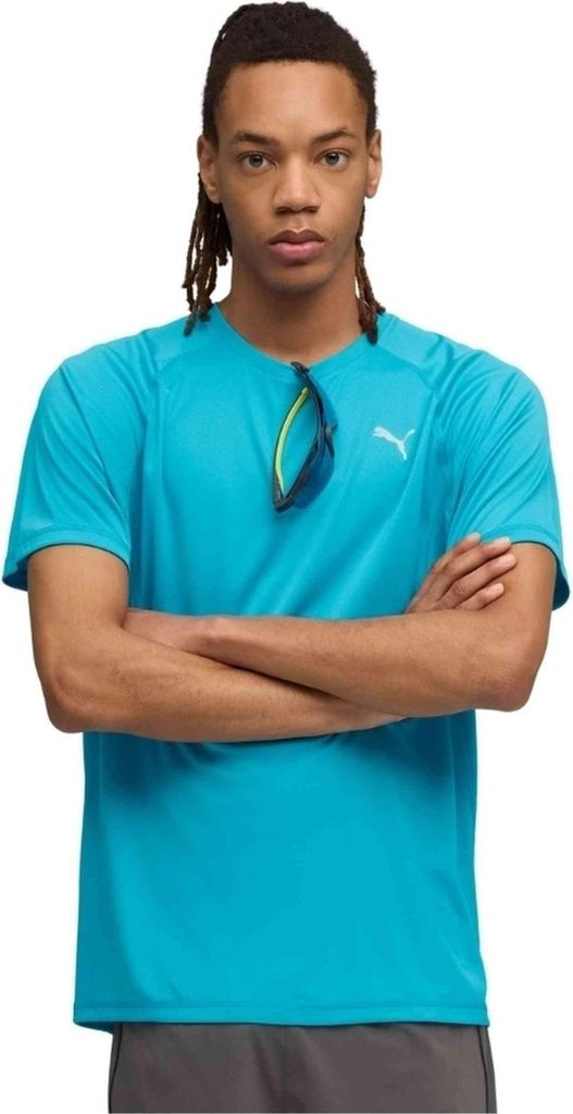 Puma T-shirt 526600-18 in Speed Blue color size x-large
