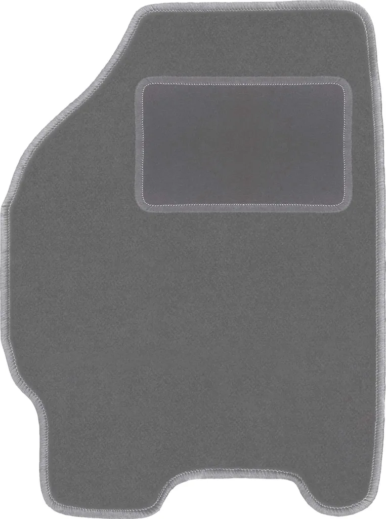 Tappetino conducente in velluto grafite compatibile con FIat Punto II (1999-2010, hatchback) – con fissaggi – su misura