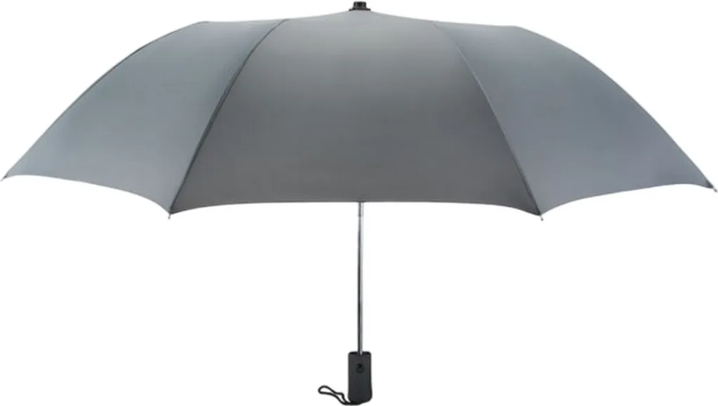 MidOcean Haarlem Ombrello Pieghevole Grigio - Anti-Vento e Automatico