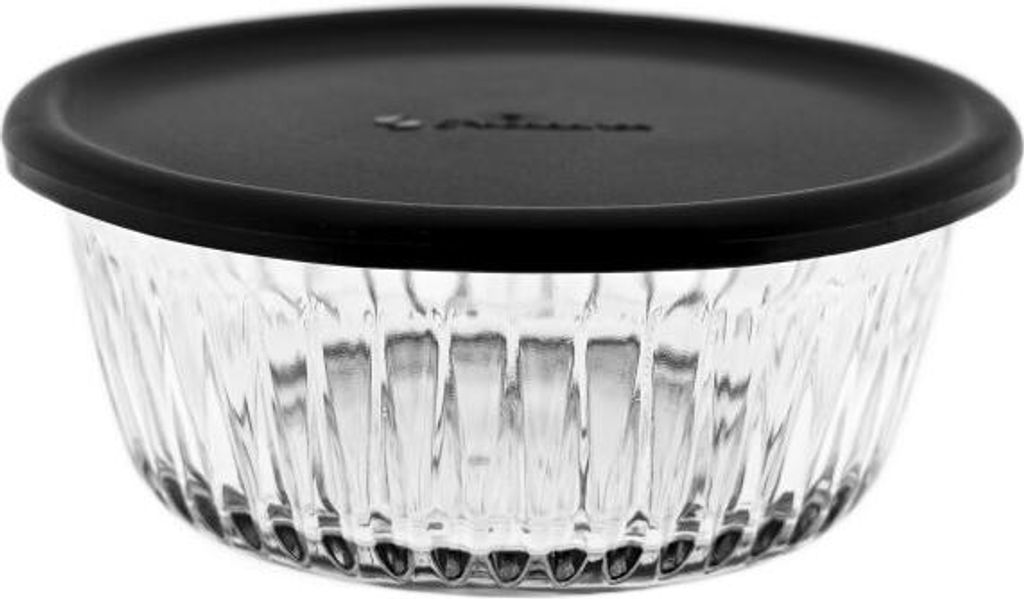 Pasabahce Frezya Boîte de rangement avec couvercle gris 330 Image du produit 