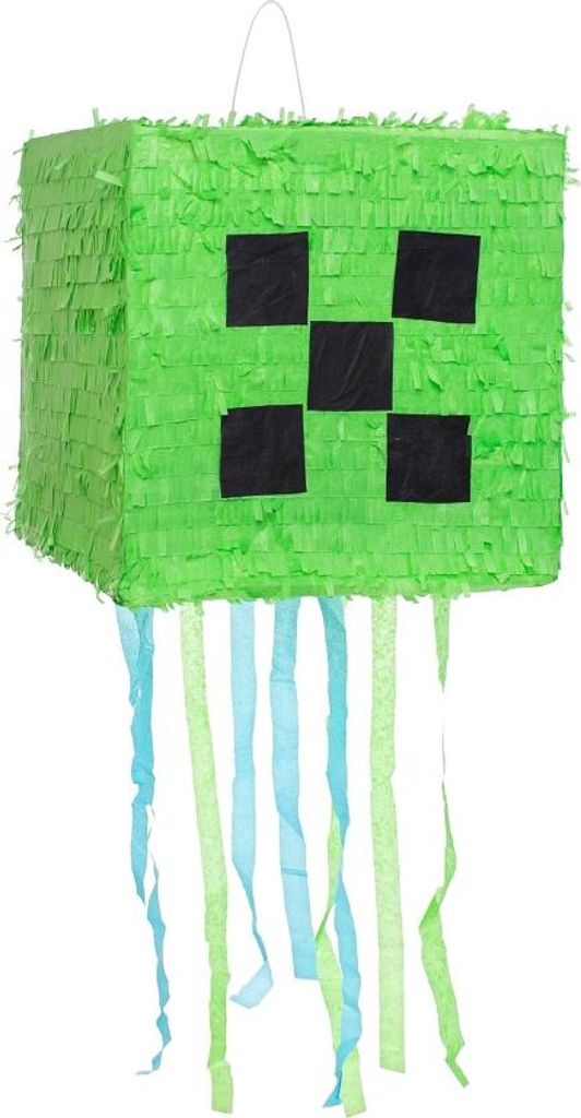 Piñata 28x28x25 zelená Pixel Go Fol Obrázok produktu 