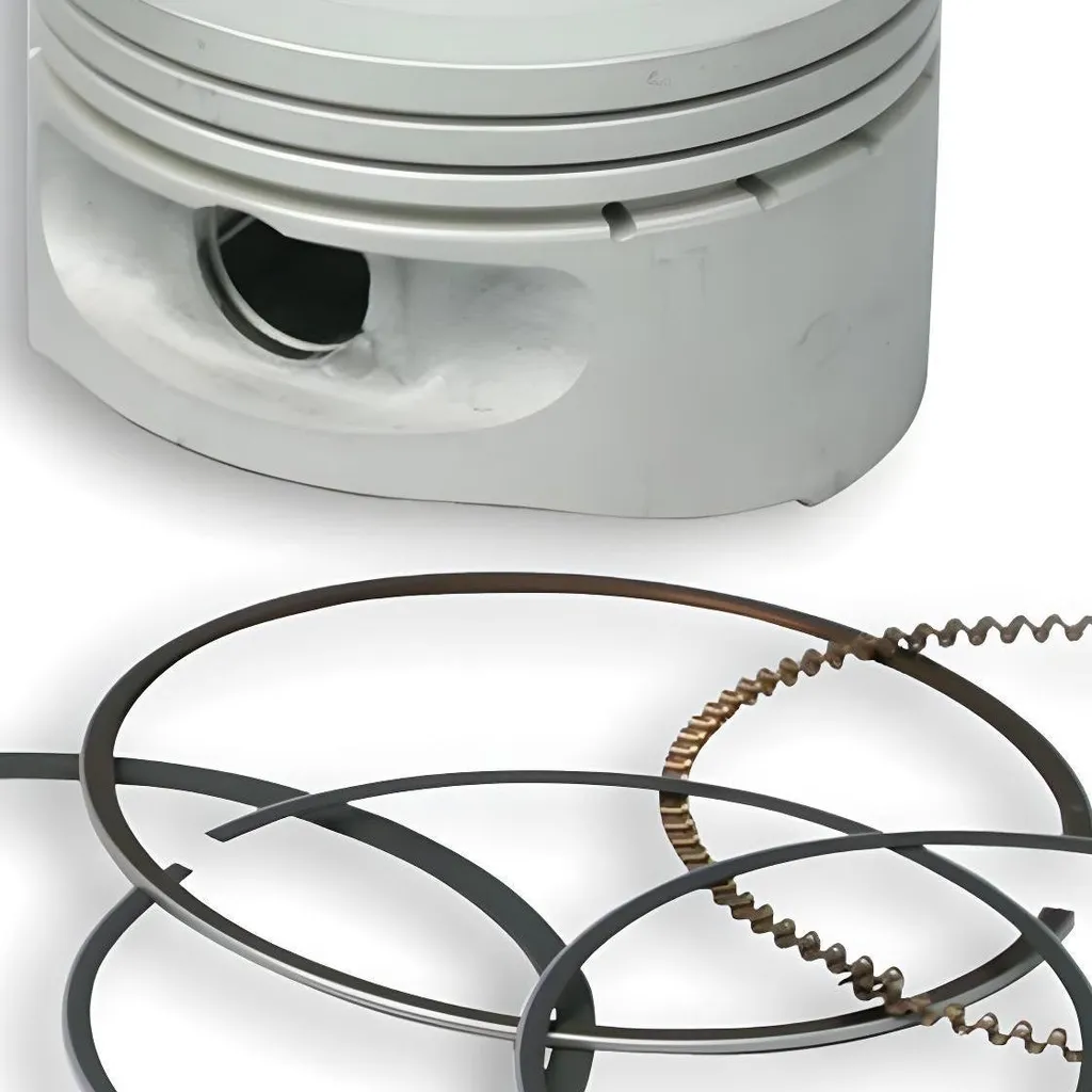 Piston 70mm à 3 Segments Trapézoïdaux Malossi pour Piaggio Leader 4T