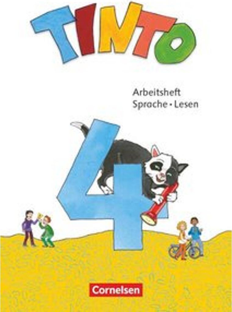 Tinto Sprachlesebuch 4. Schuljahr - Arbeitsheft Sprache und Produktbild 