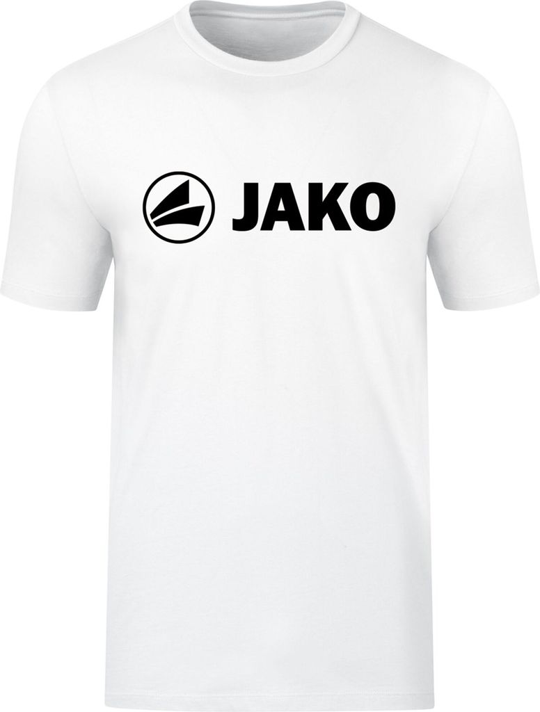 JAKO Unisex T-Shirt Promo, Farbe:weiß, Größe:M