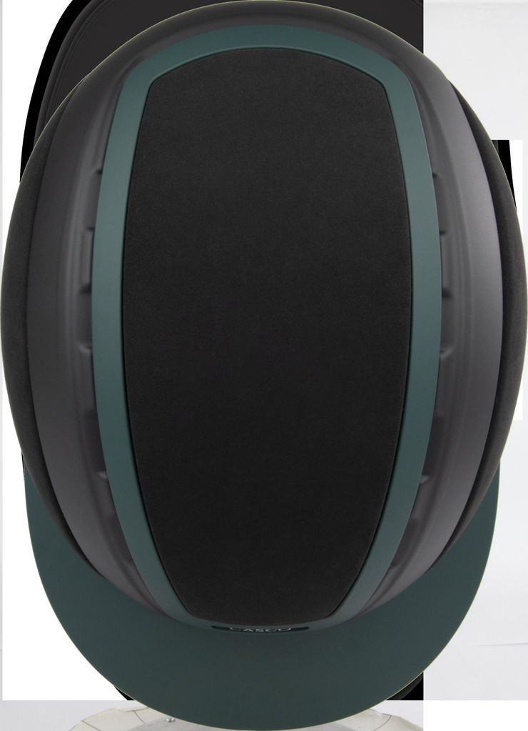 CASCO Elite Paladin Grün Reithelm, Farbe:schwarz grün, Größe:58-62-cm