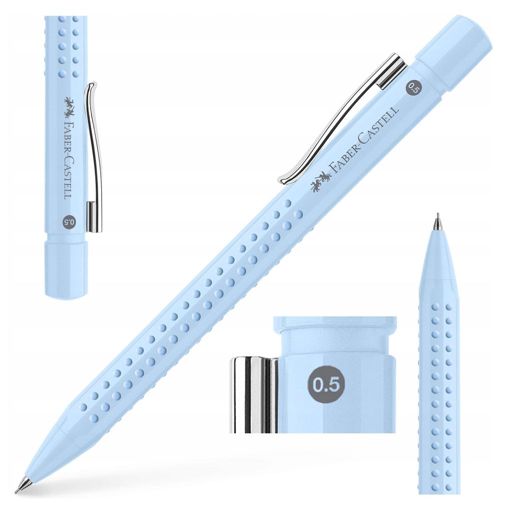Faber-Castell 231029, 0,5 mm, Rund, Blau, Schwarz, Produktbild 