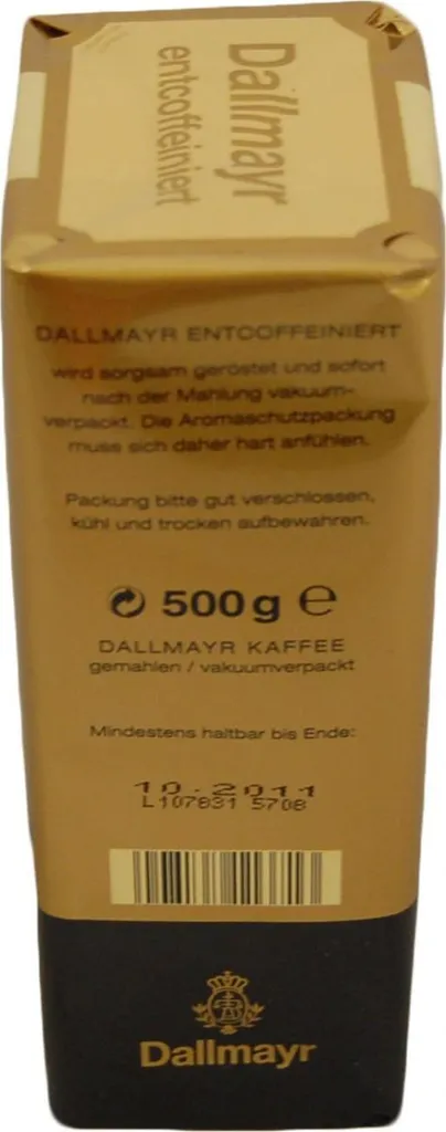 Dallmayr prodomo entcoffeiniert | gemahlen | 500g