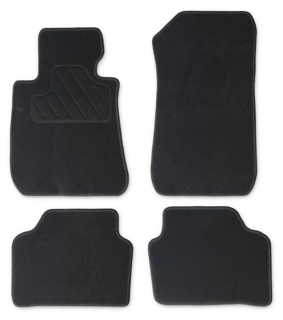 CUSTOPOL Fußmatten Set Autoteppiche für BMW 3 Limousine (E90) Vorne+Hinten